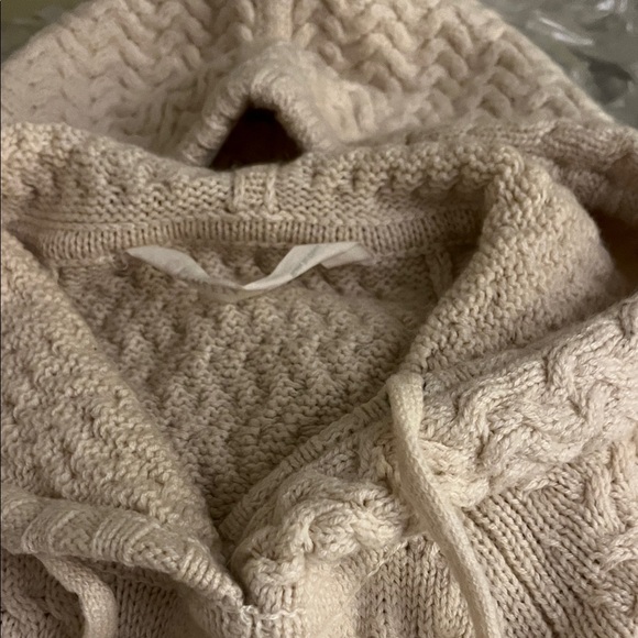 Athleta Cable Knit Hooded Sweater Dress - Picture 3 of 11